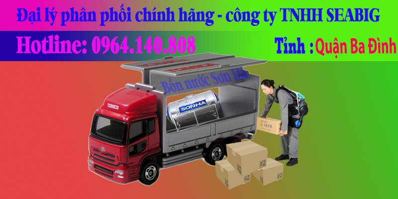 Đại lý phân phối bồn nước Sơn Hà tại quận Ba Đình - Hà Nội