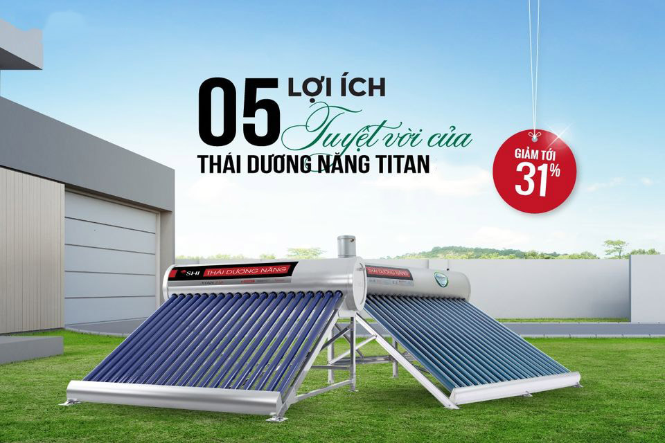 5 lợi ích tuyệt với từ thái dương năng Titan
