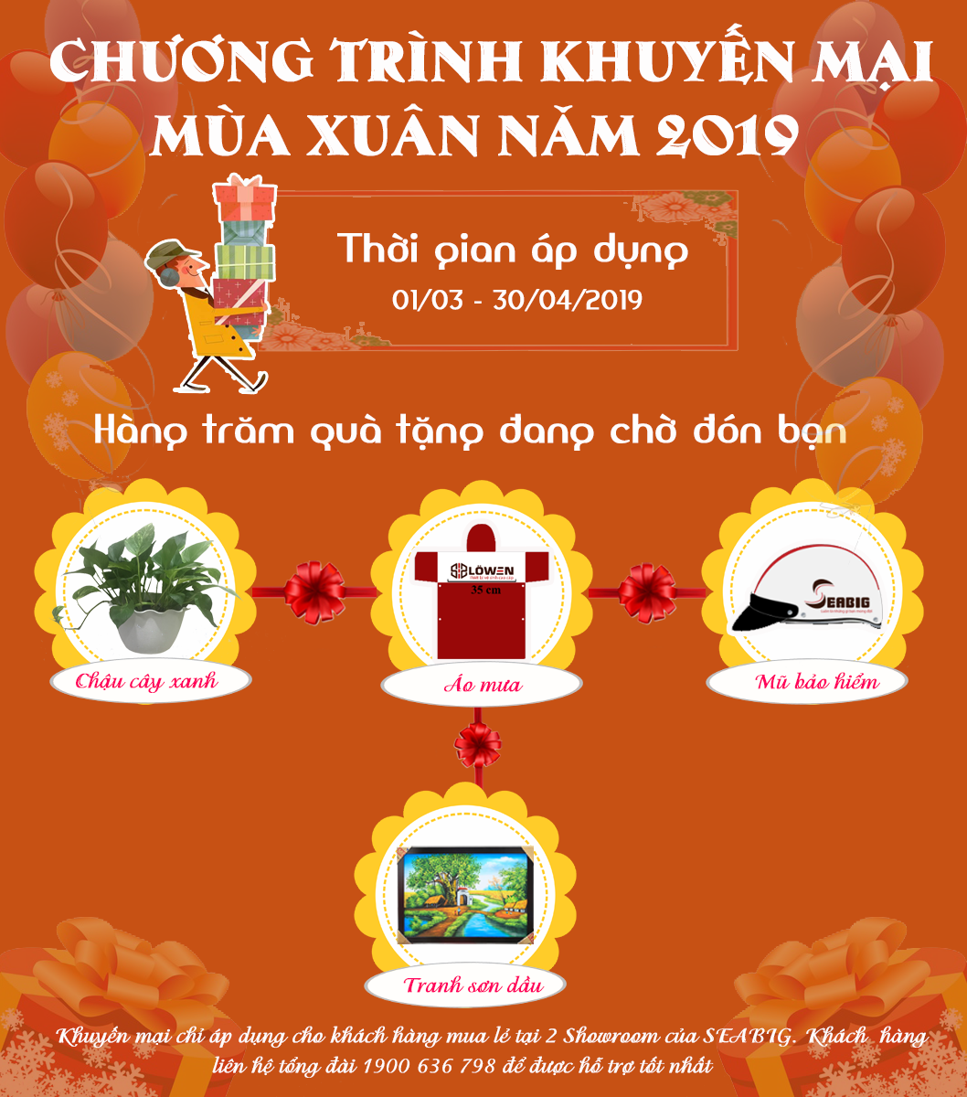 Chương Trình Tri Ân Khách Hàng Mùa Xuân 2019