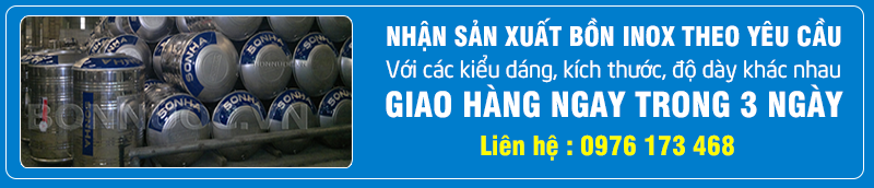 Sản xuất bồn nước inox,Bể inox, bể Ngầm