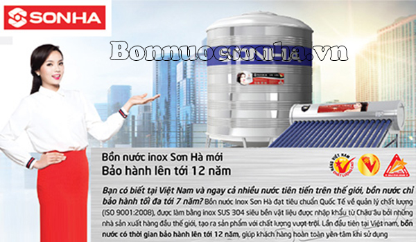 Địa chỉ bảo hành bồn nước Sơn Hà