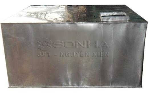 Bể nước ngầm Inox 3000l Sơn Hà độ dày 0.8mm