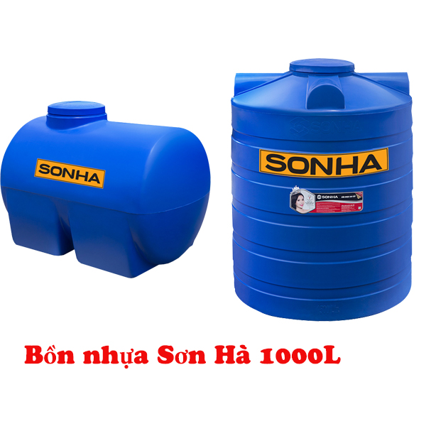 Bồn nhựa Sơn Hà 1000L chính hãng, giá rẻ nhất