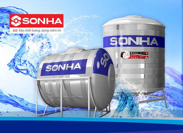 Top 4 bồn nước Sơn Hà giá dưới 3 tr đồng