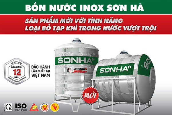 Tại sao bồn nước Sơn Hà được nhiều người ưa chuộng?