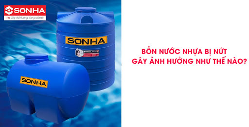 Bồn nước nhựa bị nứt gây ảnh hưởng như thế nào?