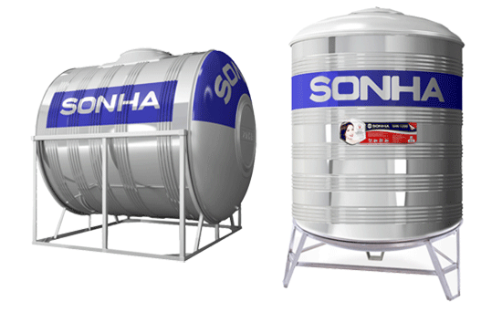 Thông tin về sản phẩm bồn nước Sơn Hà 1000L inox