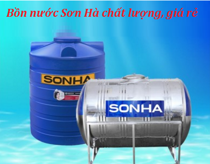 Bồn nước Sơn Hà - những lưu ý cần biết trước khi chọn mua và sử dụng
