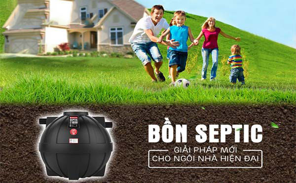 Tư vấn lựa chọn bồn tự hoại Septic Sơn Hà theo dung tích