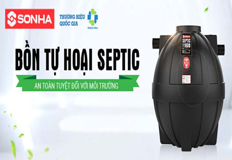Hệ thống xử lý chất thải thông minh của bể tự hoại Septic Sơn Hà