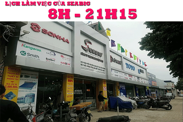 Đại lý bồn nước Sơn Hà - SEABIG mở thêm khung giờ bán hàng buổi tối