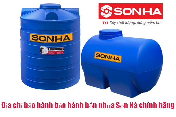 Địa chỉ bảo hành bồn nhựa Sơn Hà chính hãng uy tín tại Hà Nội