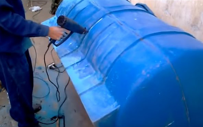 Cách hàn bồn nước nhựa bị nứt ngay tại nhà 