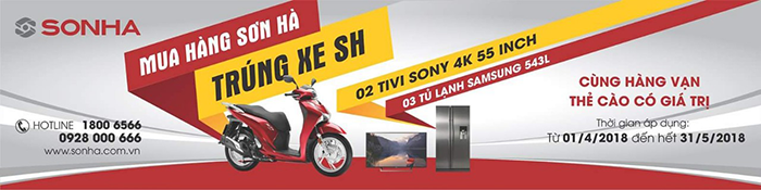 [HOT]CTKM lớn nhất 2018 khi mua bồn nước và các sản phẩm Sơn Hà