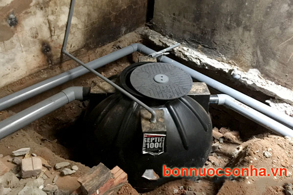 Lưu ý khi lắp đặt và sử dụng bồn tự hoại Septic Sơn Hà 