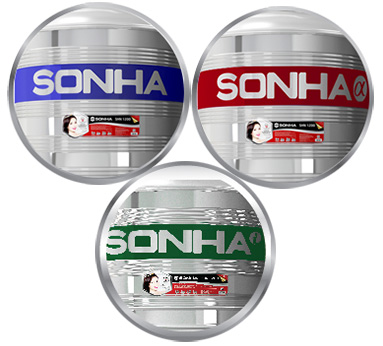Logo Sơn Hà đều được in đậm rõ nét