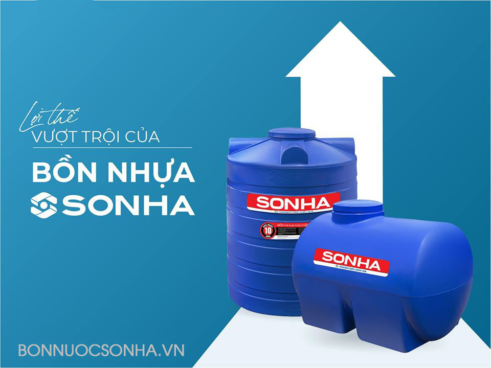 Những lợi thế của bồn nhựa sơn hà là gì?