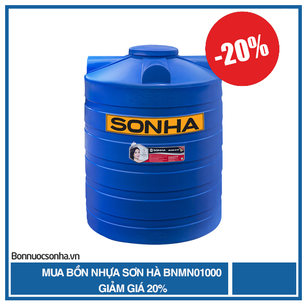 Mua Bồn nhựa Sơn Hà BNMN01000 giảm giá 20%