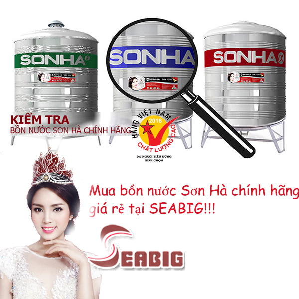 Mua bồn nước Sơn Hà chính hãng, giá rẻ nhất