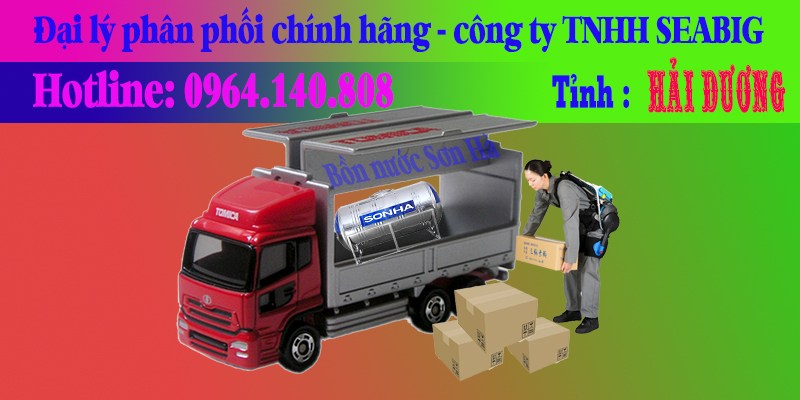 Mua bồn nước Sơn Hà chính hãng tại Hải Dương