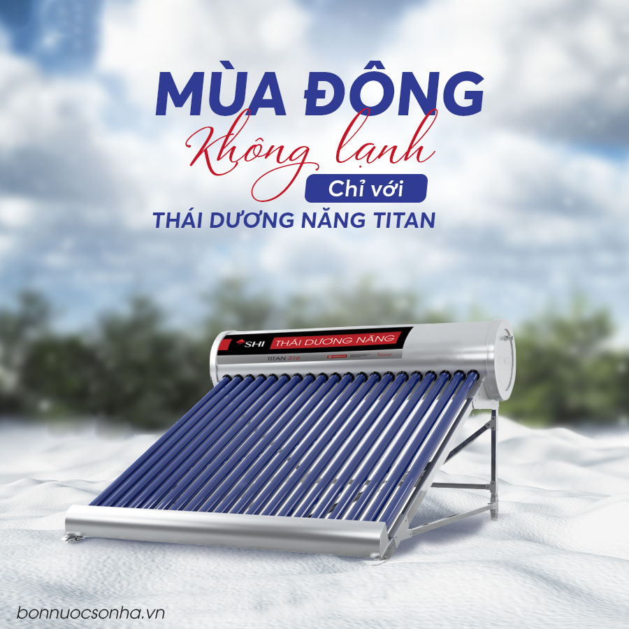 Mùa đông không lạnh với thái dương năng Titan