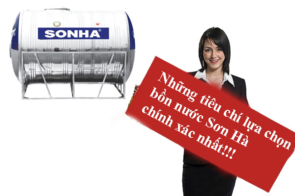 Tư vấn lựa chọn bồn nước Sơn Hà đầy đủ, chính xác nhất