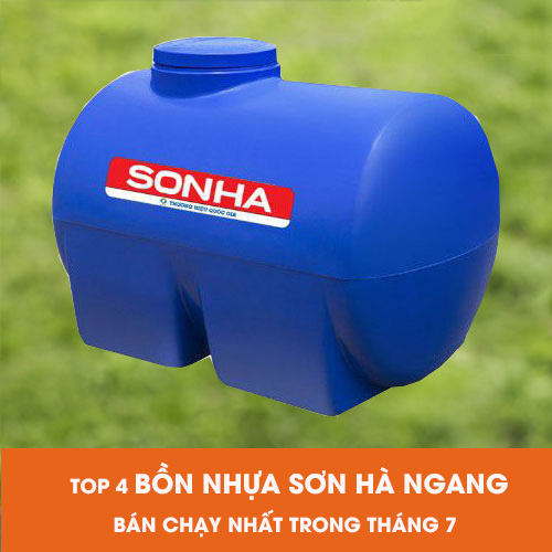 Top 4 bồn nhựa sơn hà ngang bán chạy nhất trong tháng 7