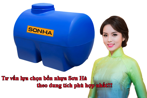 Tư vấn lựa chọn bồn nhựa Sơn Hà hợp lý theo dung tích