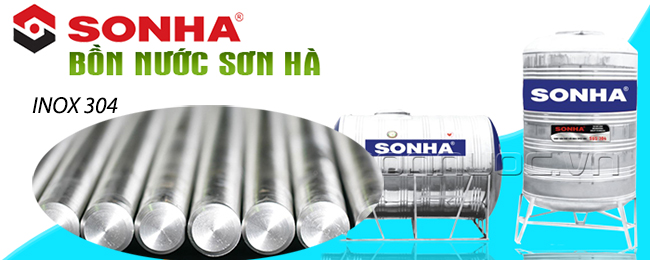 Vì sao inox 304 lại được dùng trong sản xuất bồn nước Sơn Hà