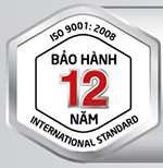Thời gian bảo hành lên tới 12 năm