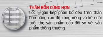 Thân bồn cứng hơn